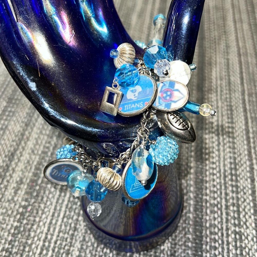 Tennessee Titans Charm bracelet handmade